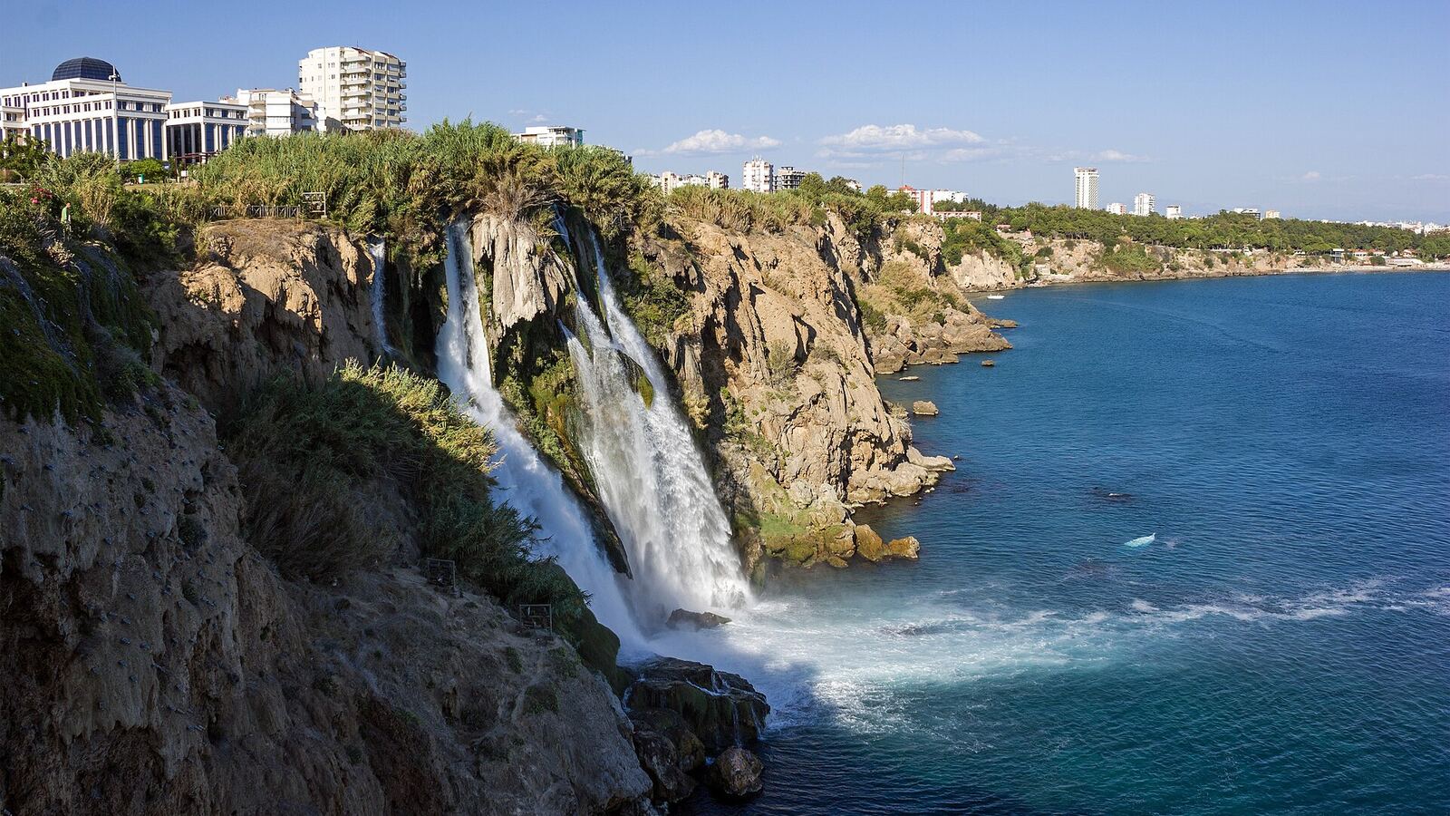 Antalya: oude stad Kaleiçi en de Düden-watervallen