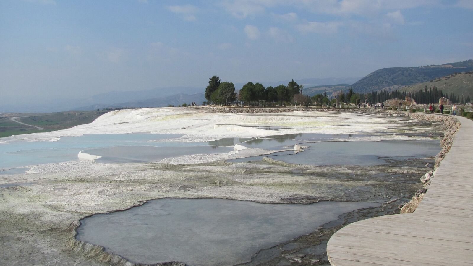 Pamukkale vanuit Side: witte terrassen en Hierapolis