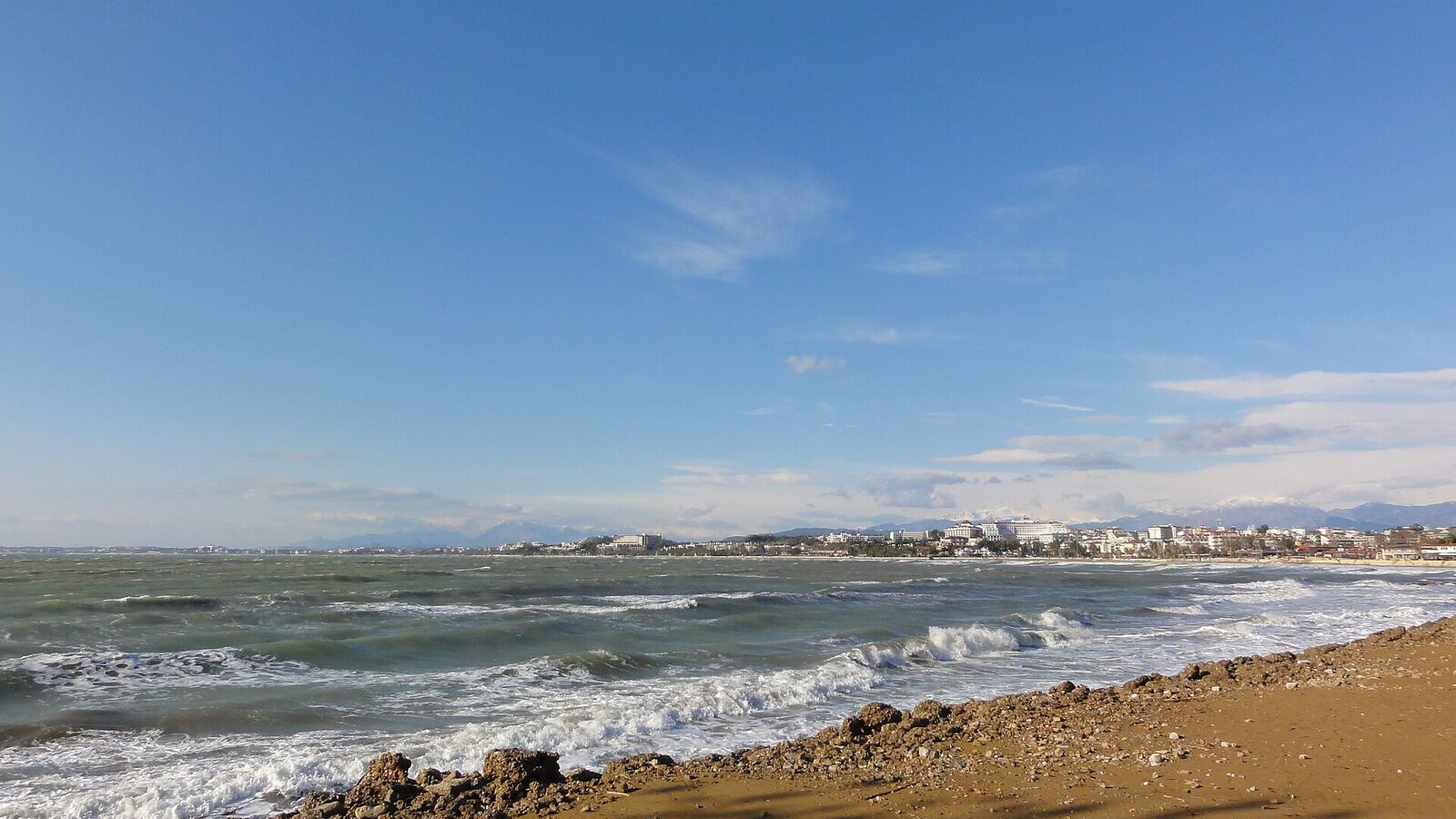 De stranden van Side